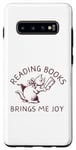 Coque pour Galaxy S10+ Trouvez de la joie dans la lecture de livres - Délices des amateurs de livres