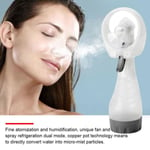 New Portable Hand Held Cooling Cool Water Spray Misting Fan Mist White