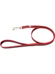 Julius-K9 C&G - Super-grip leash red/grey 20mm/1.0m with handle