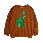 Mini Rodini Orm Mönster Sweatshirt Brown | Brun | 92/98 cm