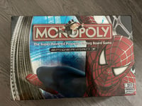 Spider-Man Monopoly Board Game Marvel Hasbro 2007 Spiderman UK - New / Sealed