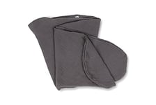 doomoo Basics – Housse Tetra Grey Pour Coussin de Grossesse Comfy Big – Housse de Coussin d’Allaitement en Coton Bio – Nouveau Style Aux Couleurs Naturels Pour Votre Compagnon de Maternité 35002021