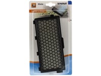 Scanpart 1190000201, Filter, Svart, Miele S4000, S5000, S6000, S8000, Complete C2, Complete C3, Compact C1, Compact C2, Upphängbar Förpackning, 1 Styck