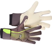 Ultra Ultimate Hybrid målvaktshandskar Unisex Matte Aged Silver-Yellow Alert 11