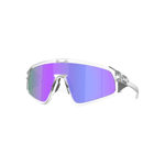 Matte Clear Prizm Violet Latch Panel, solbriller, unisex