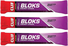 ‎‎CLIF Bar Bloks Energy Chews Mountain Berry - Sports Supplements, 60 G (Mountai
