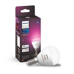 Philips Hue White and Colour Ambiance Luster Smart LED Light Bulb 1 Pack [E14