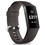 Fitbit Charge 3 Classic Silicone Strap Black