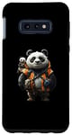 Coque pour Galaxy S10e Panda Daddy Adventurer Cool Panda Baby Fun