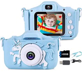 i-Paint P9 Appareil photo instantané pour enfants, impression en noir et  blanc, sur papier thermique, 1080p, caméra numérique FHD, LCD 3,5, micro  SD