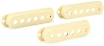 Fender Road Worn Stratocaster Pickup Covers - Set of 3 - Aged White