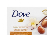 Dove Creamy 3in1 Bar Soap - Pampering - Shea Butter &amp Warm Vanilla 90g