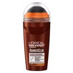 6 x L'Oreal Men Expert BarberClub Deodorant Roll-On 50ml