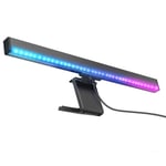 Lampe d'écran rgb Lampe lecture barre lumineuse led 5V 2A 10W type-c 420mm pour écran ordinateur moniteur lampe de lecture bureau BlitzMax BM-CS1