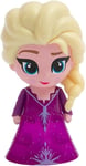 Frozen 2 FRNB5930 Whisper & Glow 1 Pack Light Up Toy Series 2- Elsa Purple Dress