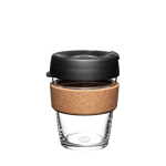 KeepCup Brew - Cork Black , 12 oz (350ml)