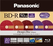 Panasonic Blu-ray Disc BD-R DL 50GB 2X 10 Pack (Design Disc Grace)