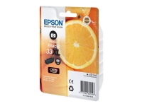 Epson 33 - 8.1 ml - høykapasitets - fotosort - original - blister - blekkpatron - for Expression Home XP-635, 830 Expression Premium XP-530, 540, 630, 635, 640, 645, 830, 900