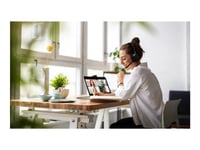 Jabra Evolve2 50 Uc Stereo - Headset - På Örat - Kabelansluten - Aktiv Brusradering - Usb-C, Usb-A - Svart - Uc-Certifierad