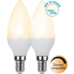 Lampa LED Star Trading E14 C37 Smart Led Vit