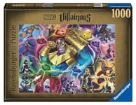 Ravensburger - Puzzle 1000 pièces - Thanos - Collection Marvel Villainous - 16904 - Pour adultes et enfants dès 14 ans - Premium Puzzle de qualité supérieure - Marvel Villainous