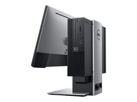 Dell OptiPlex 3070 - SFF - Core i3 9100 / 3.6 GHz - RAM 4 Go - HDD 1 To - graveur de DVD - UHD Graphics 630 - GigE - Win 10 Pro 64 bits - moniteur : aucun - noir - BTS - avec 1 an basique sur site