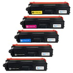 1 Go Inks Set of 4 + extra black Laser Toner Cartridges to replace Brother TN423 Compatible/non-OEM for Brother DCP, MFC and HL Printers