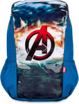 Marvel Avengers Backpack with Stickers, Multicolored, ONE_SIZE