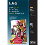 Epson Value Glossy Photo Paper - A4 - 20 sheets Gloss 183 g/m A4
