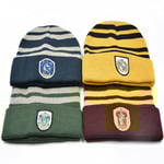 LAGERRENSNING Harry Potter mössa - stickad - Hufflepuff Hufflepuff