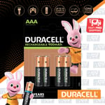 4x DURACELL RECHARGEABLE ULTRA AAA HR03 900mAh Batteries DURALOCK NiMH LR03 Exp+