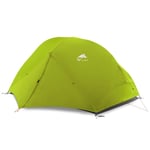 SCAYK 2 Person Camping Tent Ultralight Kamp Tents tenda tente barraca de acampamento fishing tent tents blackout tent camping tent pop up tent (Color : 210T Green 4 season)