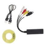 Easycap USB2.0 Audio Video VHS to TV Tuner DVD Converter Capture Card Adapter PC