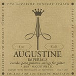 Augustine 650457 Imperial Gold Label Jeu de Cordes pour Guitare classique tension forte/faible