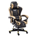 YO-TOKU Gaming Chair Office Desk Computer Chair Ergonomic Conference Executive Manager Work Chair High Back (Color : Black, Size : 70X70X115CM) Chairs Living Room Furniture