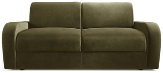 Jay-Be Deco Fabric 3 Seater Sofa Bed - Sage Green