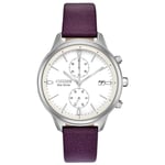 Citizen FB2000-11A Ladies Eco-Drive Silhouette Chronograph Watch 5 Year Warranty