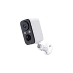 Caméra de Surveillance ip sur Batterie 1080P Compatible Tuya - Blanc - Semac
