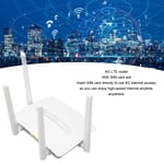 (UK Plug)4G LTE WiFi Router With SIM Card Slot Modem Router With External