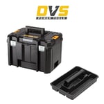 DeWalt DWST1-71195 TSTAK VI Tool Storage Box & DCH333N Tote Inlay