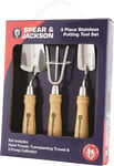 Spear & Jackson 3 Piece Stainless Potting Tools Set