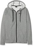 Nike M NK THRMA HD FZ Sweat-Shirt Homme, DK Grey Heather/Black, FR : M (Taille Fabricant : M-T)