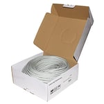 Connetto - écheveau câble réseau catégorie 6a non blindé utp awg24 halogenfree flexible couleur gris 100 m