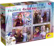 Lisciani Puzzle Supermaxi 4X48 Kraina Lodu 2