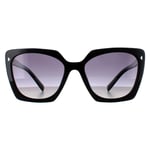 Prada Sunglasses PR23ZS 1AB5W1 Black Grey Gradient Polarized