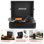 Briefcase Record Player with Bluetooth Output, Speakers, Vinyl to USB - RP118B