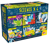 Lisciani - I'm A Genius – Science X 6 - Coffret de 6 sciences - Collection de Jeux éducatifs scientifique pour enfants á partir de 8 ans – 80489