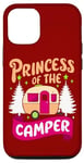 Coque pour iPhone 15 Pro Princesse Of The Camper Camping Adventures Spirit