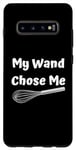 Coque pour Galaxy S10+ Funny Saying My Wand Chose A Professional Chef Cooking Blague
