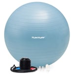 TUNTURI GYMBALL 75CM LIGHT BLUE ANTI BURST